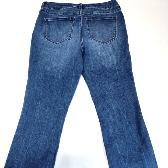 Old Navy Pop Icon Skinny Mid-Rise Stretch Denim Jean Nicky 2 Mr Skinny DK Size 6 - Picture 5 of 10